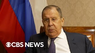 Russian foreign minister says U.S. is wrong about ending Ukraine war