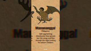 TYPE OF MYTHICAL CREATURE | MANANANGGAL |PART 2| #creature #ghost