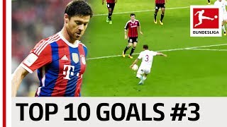 Xabi Alonso, Lucio & Co. - Top 10 Best Goals - Players with Jersey Number 3
