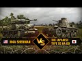 Pacific Tank Battles : The American Sherman vs the Japanese Type 95 Ha Go