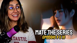 REAGINDO A MATE THE SERIES - Live do episódio 9 e 10