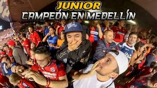 JUNIOR CAMPEÓN EN EL ATANASIO MEDELLÍN vs JUNIOR (4-4) (4-5) Final vuelta 2023-ll
