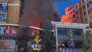 Blast at BBQ eatery kills dozens in northwest China
