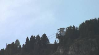 Stazione a monte della funivia Catinaccio a Vigo di Fassa