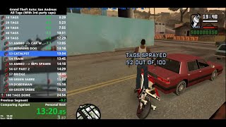 GTASA All Tags in 24:53