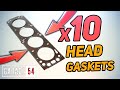 What happens when you fit 10 head gaskets to an engine?