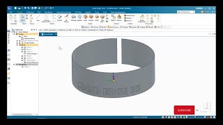 Solid edge Circular Bend | Circular Sheet metal | Circular Flat Pattern | 3D Wrap Text