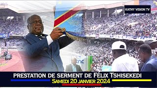 🔴DIRECT : DIRECT | CEREMONIE D'INVESTITURE DU PRESIDENT FELIX ANTOINE TSHISEKEDI