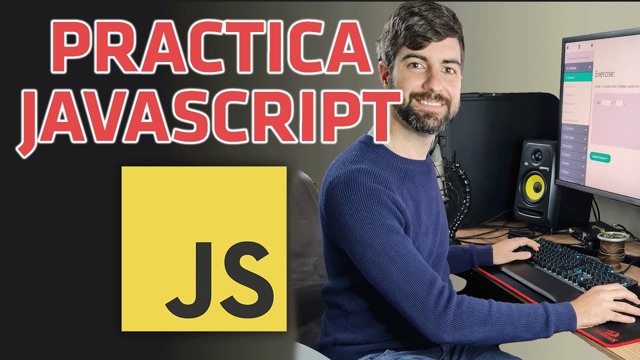 Ejercicios De Javascript Para Principiantes - YouTube