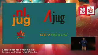 J-Fall 2023: Keynote 'Moving Java Forward Together' - Sharat Chander & Pratik Patel