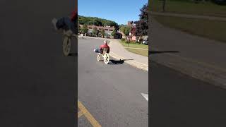 Plywood recumbent bike - all wood  pandemic project