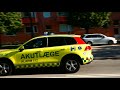 hovedstadens beredskab region hovedstaden rtw a96 nef l08 ambulance og læge i udrykning