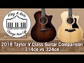 Can You Hear the Difference Between Taylor's V Class 314ce and 324ce? - Acoustic Guitar Comparison