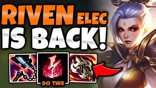RIVEN TOP... BUT MY COMBO'S ARE GUARANTEED KILLS! (AMAZING) - S12 Riven TOP Gameplay Guide