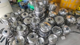 Nồi inox Nhật bãi lại về.Toàn hàng đẹp.Giá 250k-300k/kg.LH 0934.230.664