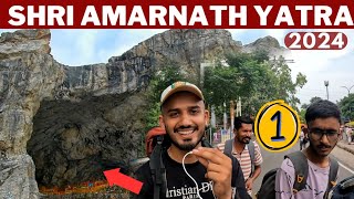 SHRI AMARNATH YATRA 2024 || PEHALGAM ROUTE || Jammu to pehalgam || #amarnathyatra #yatra2024