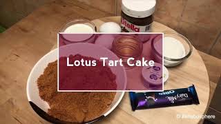 Lotus Tart Cake | easy and soft | #shabosphere | #dubaiblogger