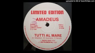 AMADEUS - Tutti al mare (Radio Edit) - 1992