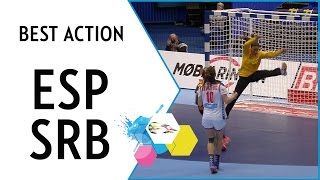 Colic saves the day for Serbia | Serbia vs Spain | EHF EURO 2016