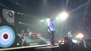 Pharrell 'Get Lucky' Live O2 Arena London Dear GIRL Tour 10/10/14