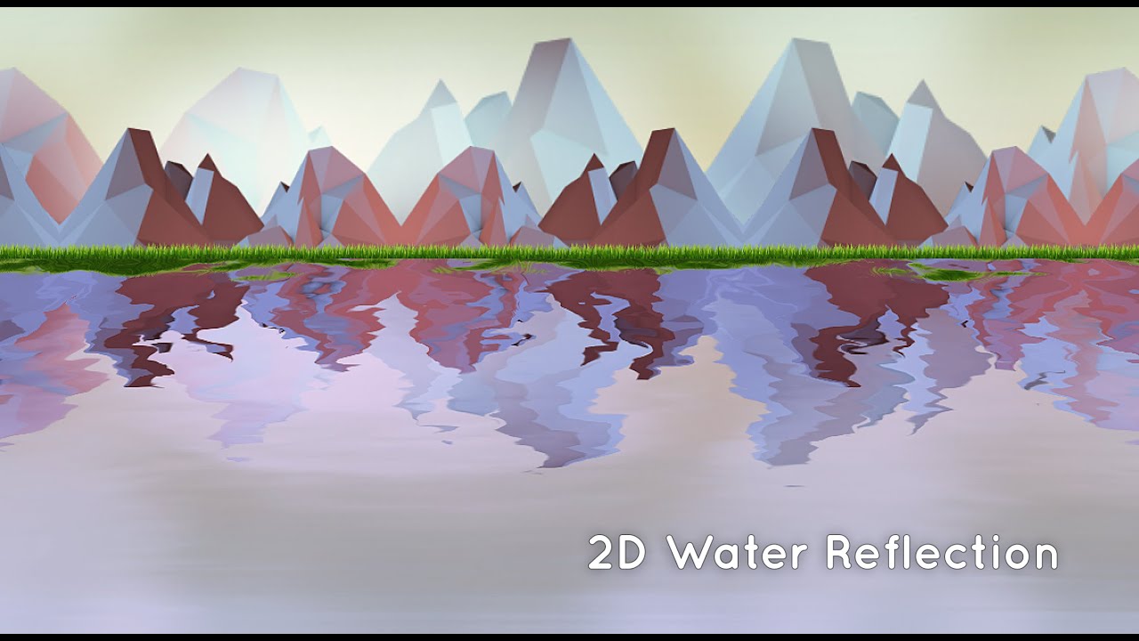 Unity 2d Water Reflection Youtube