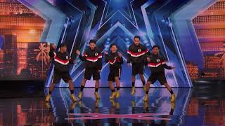 Junior New System  All Male Filipino Dance Group Slay In Six Inch Heels   America's Got Talent 2018