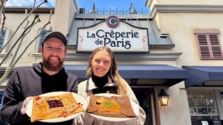 Eating Real French Crepes at La Creperie de Paris