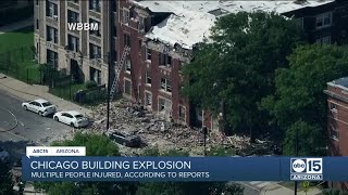 Multiple people injured in Chicago building explosion