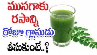 మునగాకు రసాన్ని రోజూ గ్లాసుడు తీసుకుంటే..?  || Drumstick Leaf Herb Uses \u0026 Benefits - Mana Arogyam