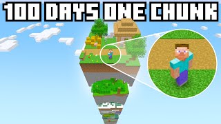 100 Days on a Chunk with EVERY Biome