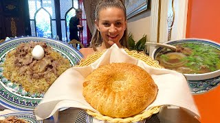 INCREDIBLE UZBEKISTAN FOOD!! | FIRST TIME TRYING!