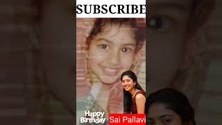 Rowdy Baby "Sai Pallavi" life journey 1992 to Present journey#SaiPallavi#transformation #shortvideo