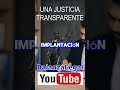 Derecho a recibir una justicia transparente #JusticiaTransparente #Transparencia #SanaJusticia