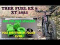 Fox Rhythm 34 Float Evol I Trek Fuel Ex 8 XT 2021 I How to add or replace volume spacers