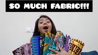 AFRICAN PRINT HAUL FROM ACCRA , GHANA