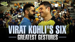 Virat Kohli's SIX Greatest Gestures