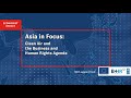 Asia in Focus: Clean air and the business and human rights agenda