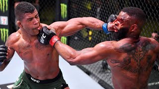 every FINISH in GILBERT BURNS UFC fights l Usman Hooker Maia Oliveira,... l UFC273 l Khamzat Chimaev