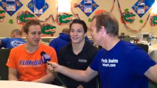 Matt Elliott and Eduardo Solache-Gomez - SEC Swim Championships 2014