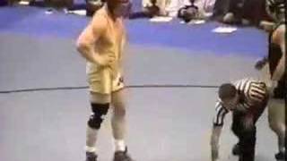 2000 NCAA: Brock Lesnar (Minn) vs Wes Hand (Iowa) Pt 1