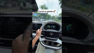 Tata curve Ev 0-100 🚀🚀#car #tatacurvv #tata