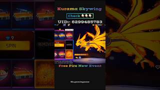 Kurama Skywing in Free Fire Event #freefire #kurama #naruto #gaming