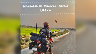 hyderabad  to odisha  bhadrak  ride  1.178 km #ktmduke200  #vlog   #motovlog