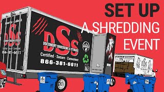 How To Set Up A Shredding Event
