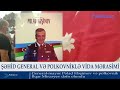 Şəhid general və polkovniklə vida mərasimi