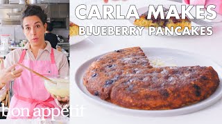 Carla Makes a Giant Blueberry Pancake | From the Test Kitchen | Bon Appétit