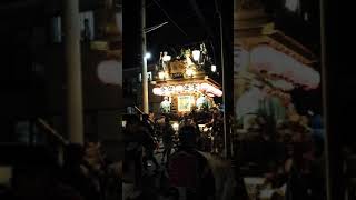 2015年　佐原の大祭　夏祭り　本川岸区　千秋楽　終い馬鹿