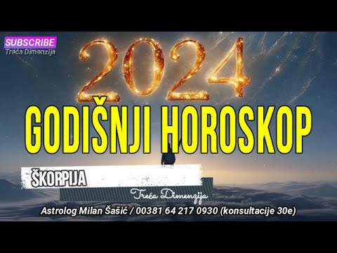 VELIKI GODIŠNJI HOROSKOP ZA 2024. - ZA SVAKI ZNAK ZODIJAKA! - YouTube