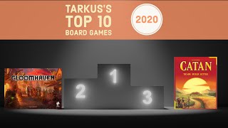 我心目中的十大桌遊 2020 (附中文字幕)｜Tarkus Board Game