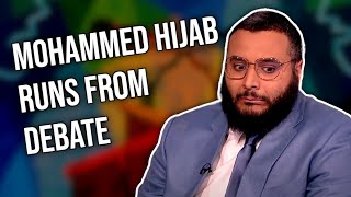 How Mohammed Hijab RAN From the Debate HE Initiated with Apostate Prophet on Islam